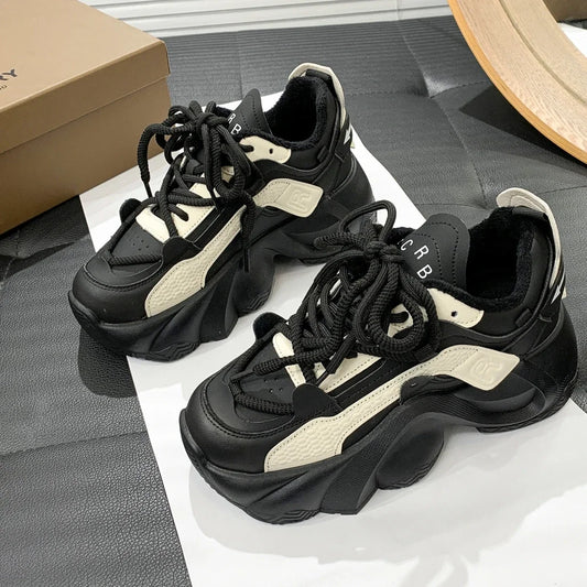 Autumn New Clunky Sneaker for Women Fashion