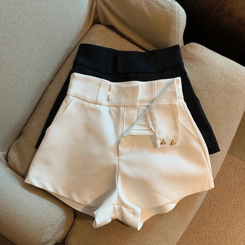 Streetwear Black Shorts Women