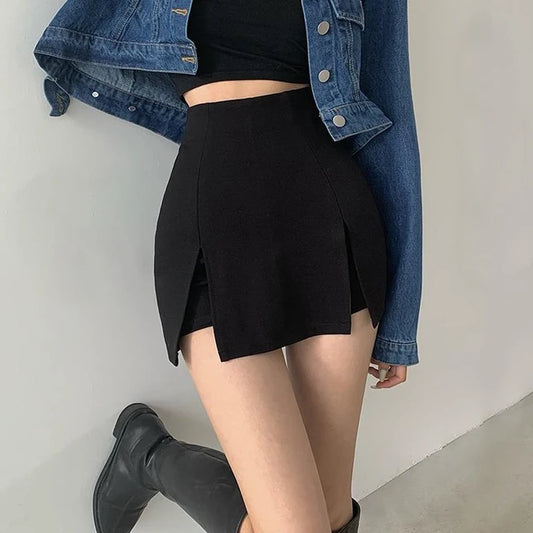 Sexy Split Shorts Skirt Women's