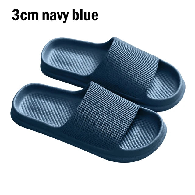 Non-Slip Bathroom Slippers Women Men EVA