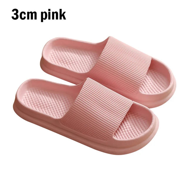 Non-Slip Bathroom Slippers Women Men EVA