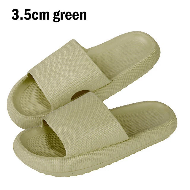 Non-Slip Bathroom Slippers Women Men EVA