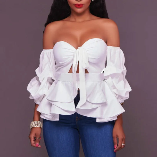 Slash Neck Sweetheart Off Shoulder