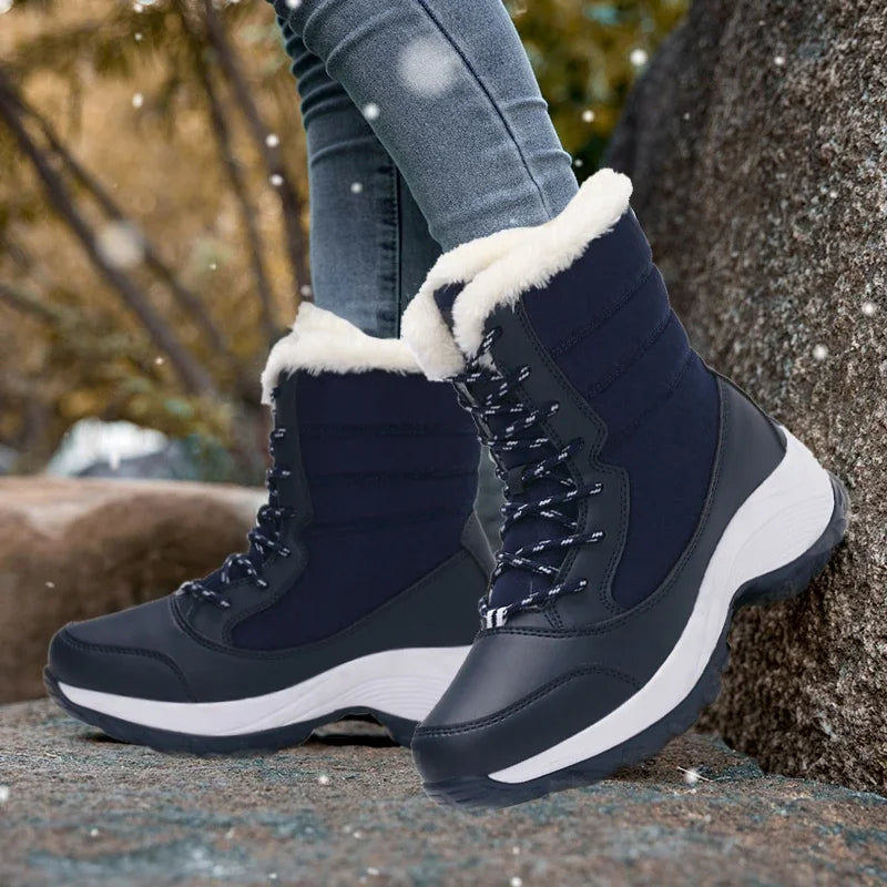 Snow Boots Women Platform Boots Non-slip