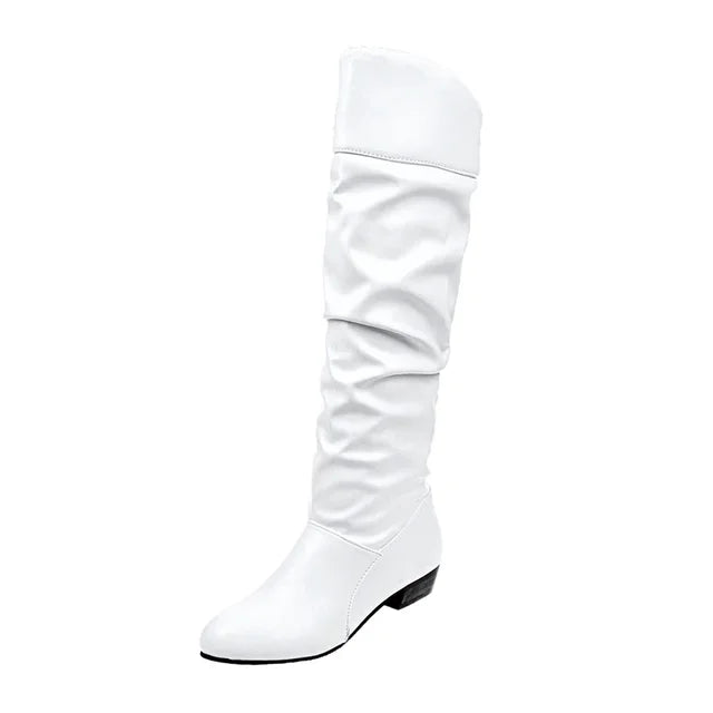 White Long Boots 2024