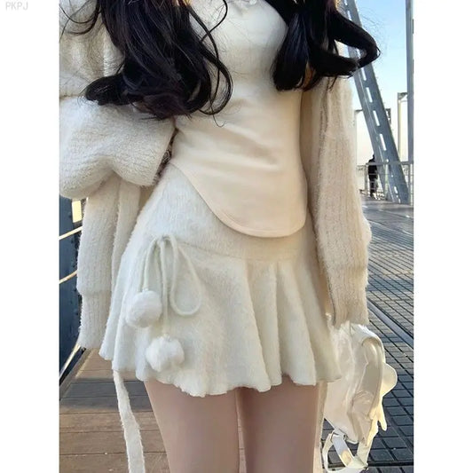 Winter Warm  Party Mini Skirt Women