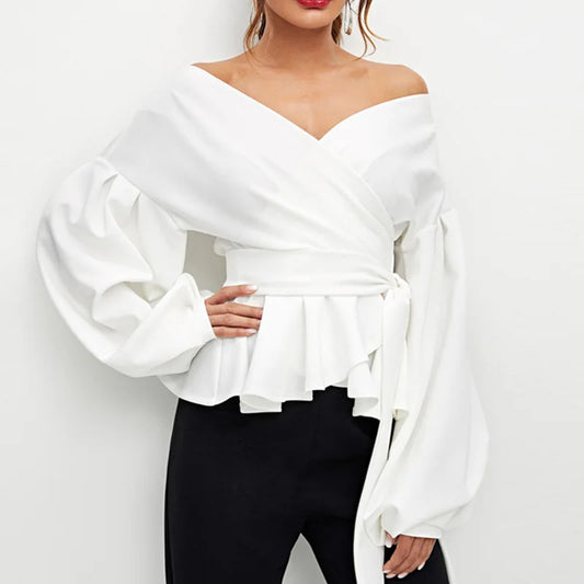 Woman Elegant Off Shoulder