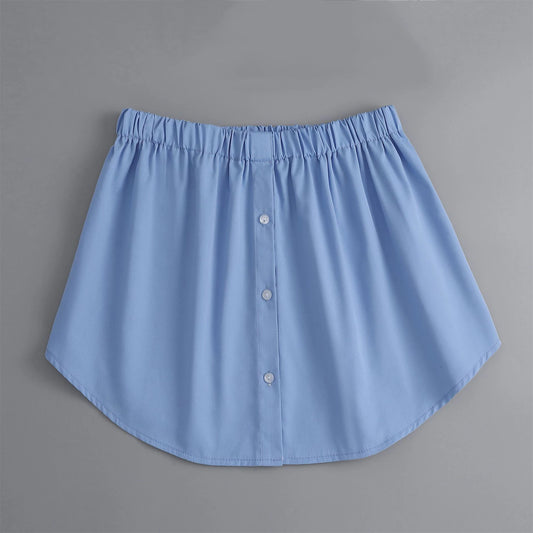 Women Blue Detachable Underskirt