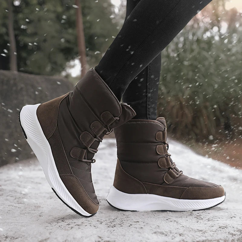 Women Boots Winter White Snow Boot