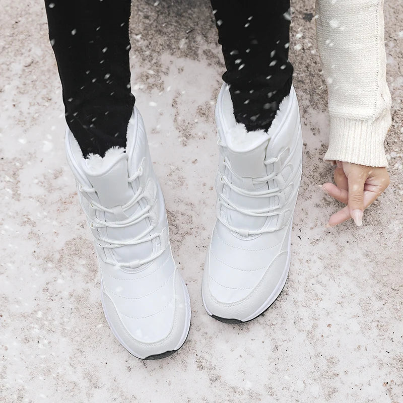 Women Boots Winter White Snow Boot